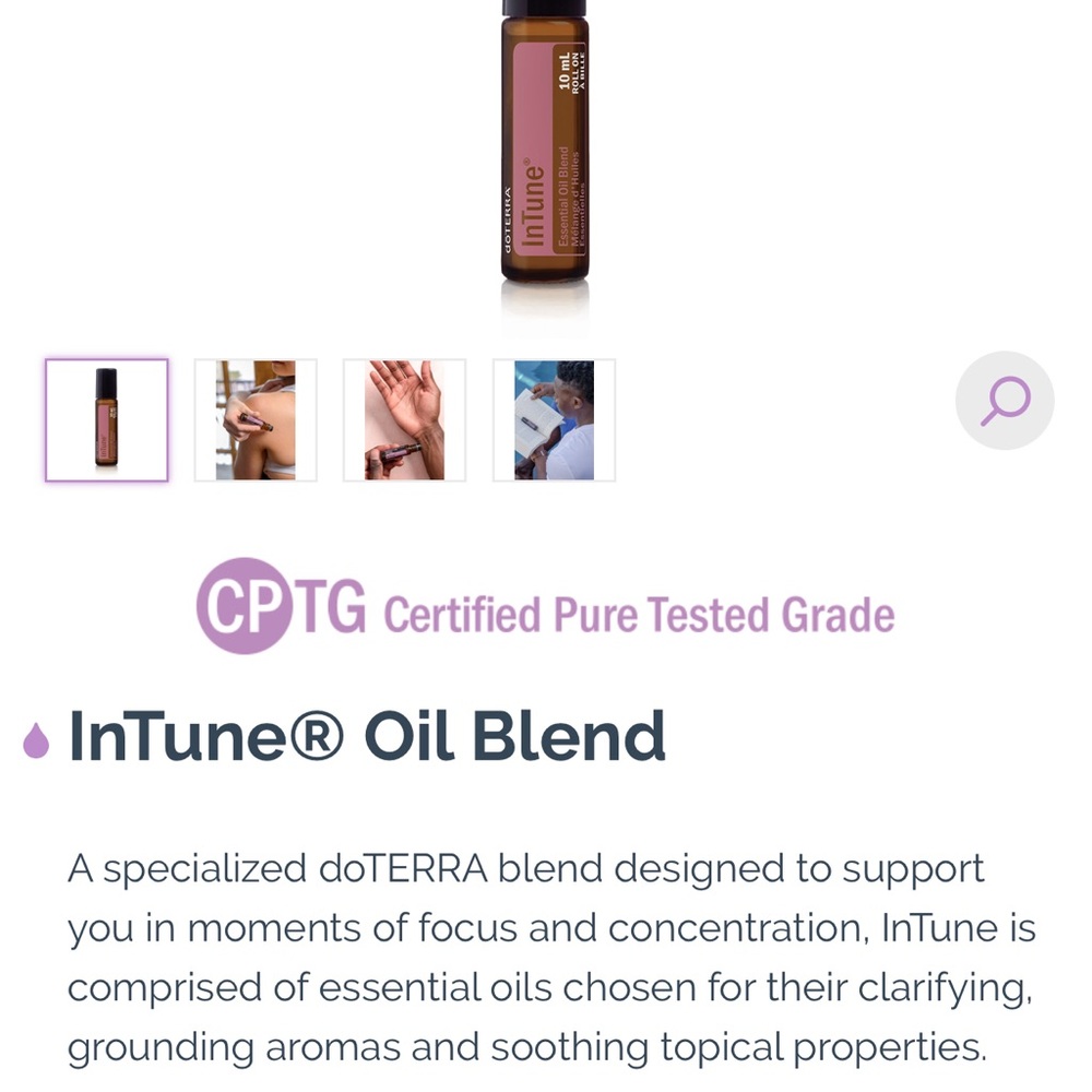 DoTERRA Intune Concentration Oil